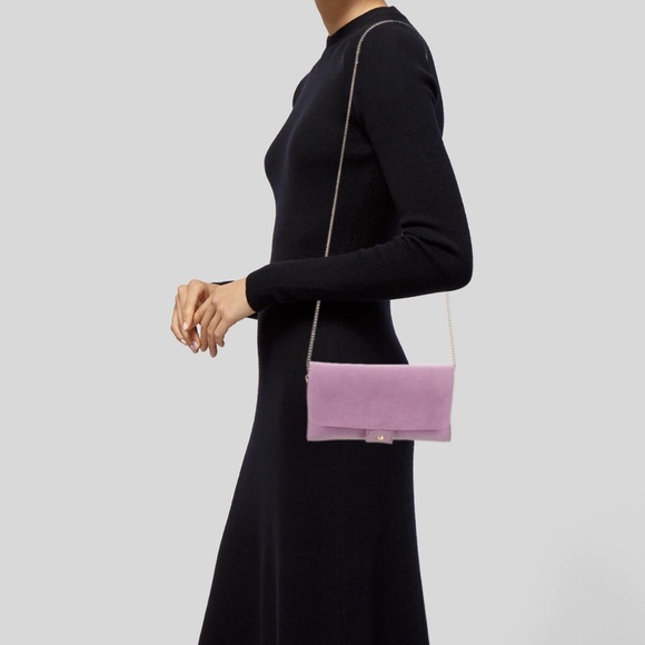 💜 Clare V suede shoulder crossbody 💜 - Picture 3 of 6